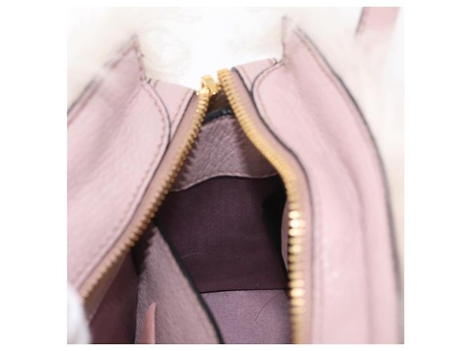 Borsa a Mano Miu Miu Mouton 2way Pink Gold Auth 167728M Rosa D'oro - vista 24