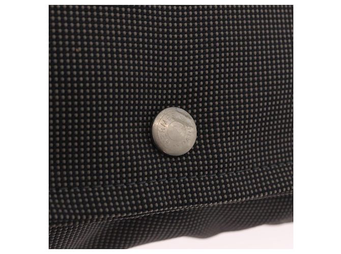 Hermès HERMES Her Line Bassus PM Borsa a tracolla Canvas Gray Silver Auth 206771A Marrone Argento - vista 17
