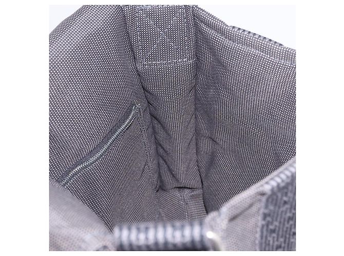 Hermès HERMES Her Line Bassus PM Borsa a tracolla Canvas Gray Silver Auth 206771A Marrone Argento - vista 22