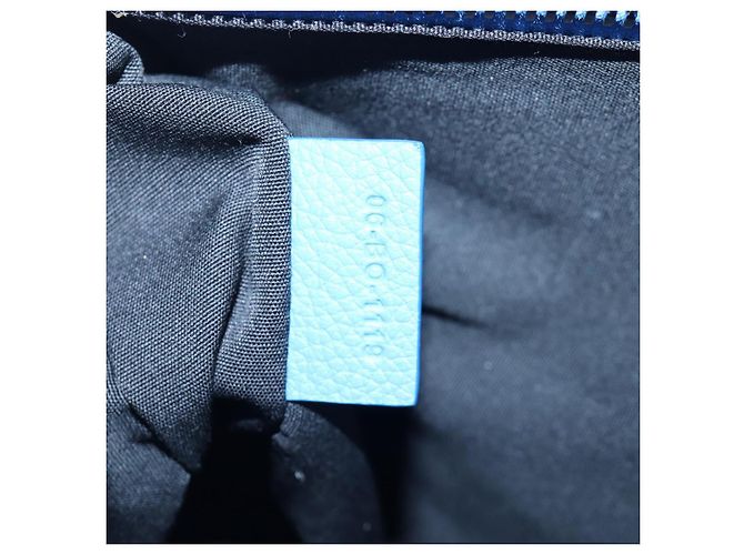 Borsa a Tracolla Saddle Christian Dior Pelle Nero Argento Auth 205947M - vista 11