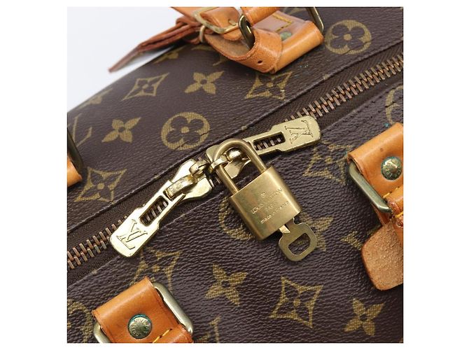 LOUIS VUITTON Monogram Keepall 45 Boston Bag M41428 LV Auth 200995V Monogramma - vista 10