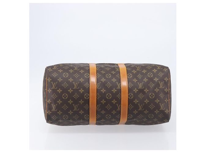 LOUIS VUITTON Monogram Keepall 45 Boston Bag M41428 LV Auth 200995V Monogramma - vista 5
