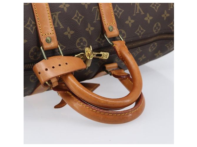 LOUIS VUITTON Monogram Keepall 45 Boston Bag M41428 LV Auth 200995V Monogramma - vista 7
