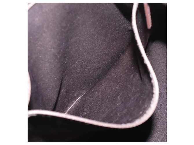 Autre Marque Borsa Tote Saint Laurent Kahala Canvas Beige Silver 154058 Auth 207684 Argento - vista 23