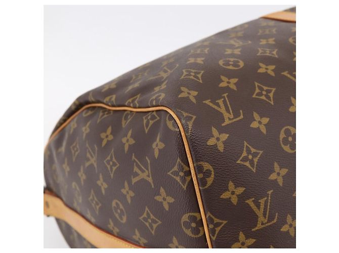 LOUIS VUITTON Monogram Keepall Bandouliere55 Boston Bag M41414 LV Auth BA15805V Monogramme - vue 18