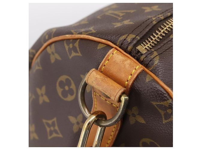 LOUIS VUITTON Monogram Keepall Bandouliere55 Boston Bag M41414 LV Auth BA15805V Monogramme - vue 22