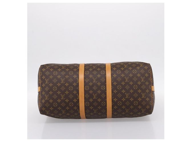 LOUIS VUITTON Monogram Keepall Bandouliere55 Boston Bag M41414 LV Auth BA15805V Monogramme - vue 5