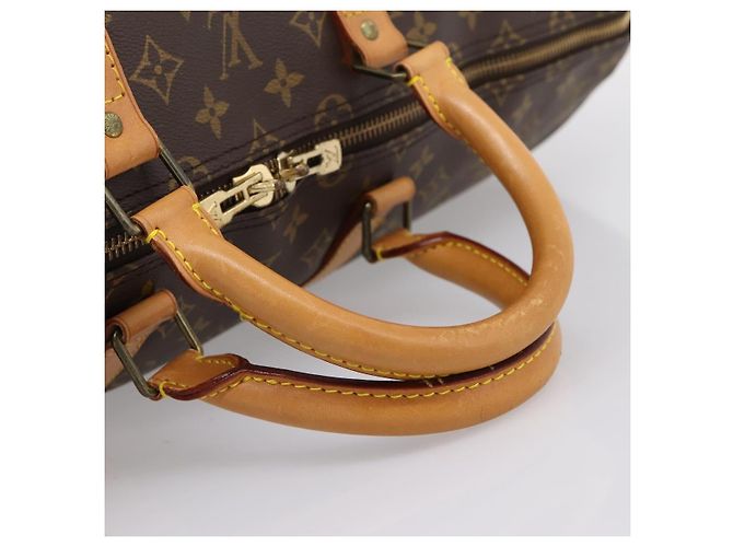 LOUIS VUITTON Monogram Keepall Bandouliere55 Boston Bag M41414 LV Auth BA15805V Monogramme - vue 7