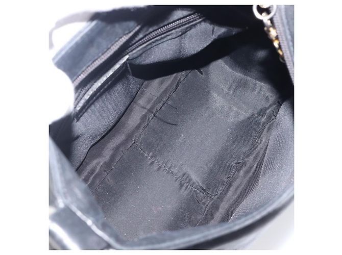MCM Schultertasche Leder Schwarz Gold Authentisch 207521 Golden - Ansicht 11