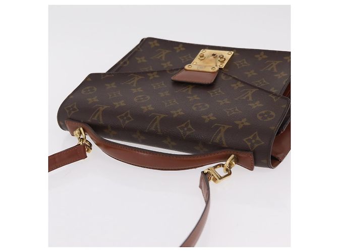 LOUIS VUITTON Monogram Monceau28 Hand Bag M51185 LV Auth 207428 Monograma - vista 6