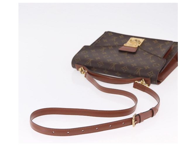 LOUIS VUITTON Monogram Monceau28 Hand Bag M51185 LV Auth 207428 Monograma - vista 8