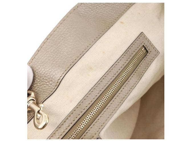 GUCCI Tote Bag Leder Gold 269945 Auth ka6435V Golden - Ansicht 10