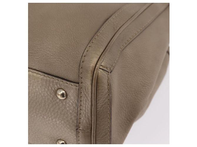 GUCCI Tote Bag Leder Gold 269945 Auth ka6435V Golden - Ansicht 18