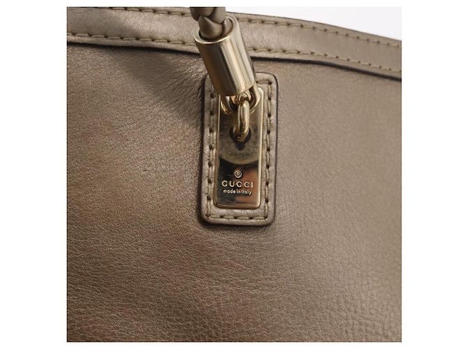 GUCCI Tote Bag Leder Gold 269945 Auth ka6435V Golden - Ansicht 20