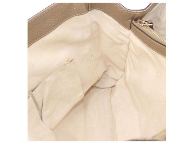 GUCCI Tote Bag Leder Gold 269945 Auth ka6435V Golden - Ansicht 27