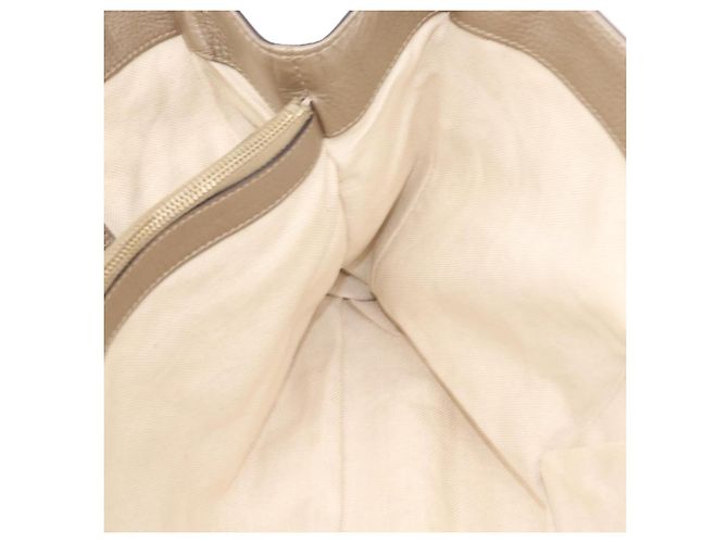 GUCCI Tote Bag Leder Gold 269945 Auth ka6435V Golden - Ansicht 28
