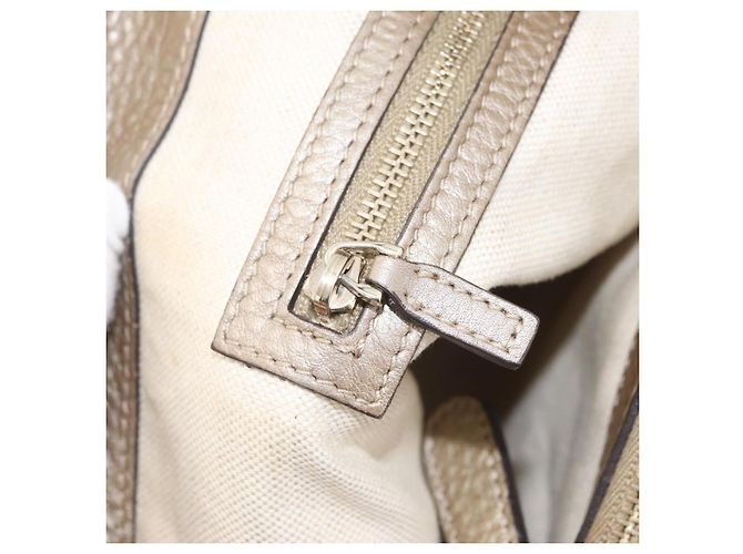 GUCCI Tote Bag Leder Gold 269945 Auth ka6435V Golden - Ansicht 29
