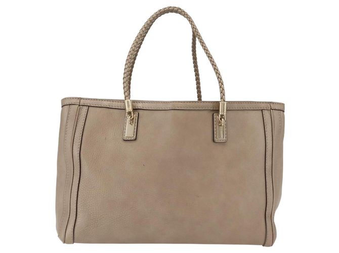 GUCCI Tote Bag Leder Gold 269945 Auth ka6435V Golden - Ansicht 3