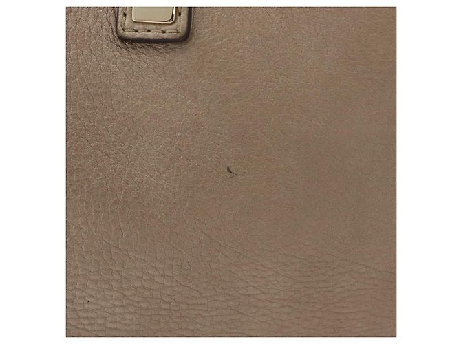 GUCCI Tote Bag Leder Gold 269945 Auth ka6435V Golden - Ansicht 4