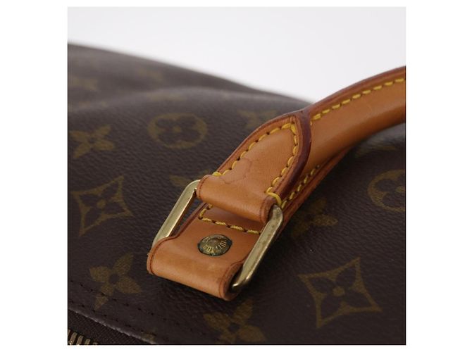 LOUIS VUITTON Monogram Keepall 60 Boston Bag M41422 LV Auth 204092V Monograma - vista 10