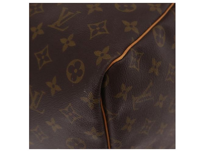 LOUIS VUITTON Monogram Keepall 60 Boston Bag M41422 LV Auth 204092V Monograma - vista 15
