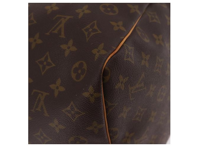 LOUIS VUITTON Monogram Keepall 60 Boston Bag M41422 LV Auth 204092V Monograma - vista 17