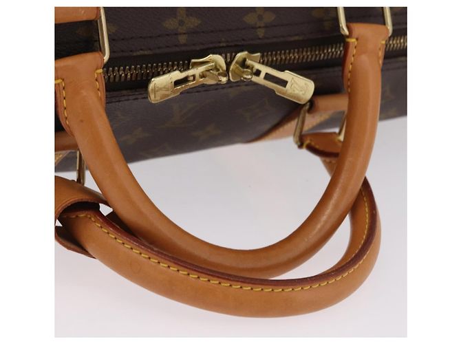 LOUIS VUITTON Monogram Keepall 60 Boston Bag M41422 LV Auth 204092V Monograma - vista 7