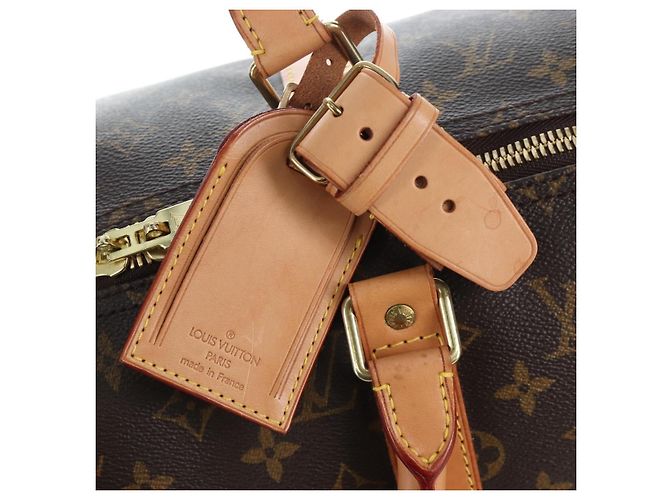LOUIS VUITTON Monogram Keepall 50 Boston Bag M41426 LV Auth 205367V Monogramme - vue 21