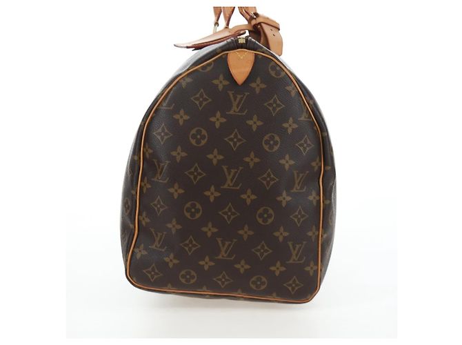 LOUIS VUITTON Monogram Keepall 50 Boston Bag M41426 LV Auth 205367V Monogramme - vue 4