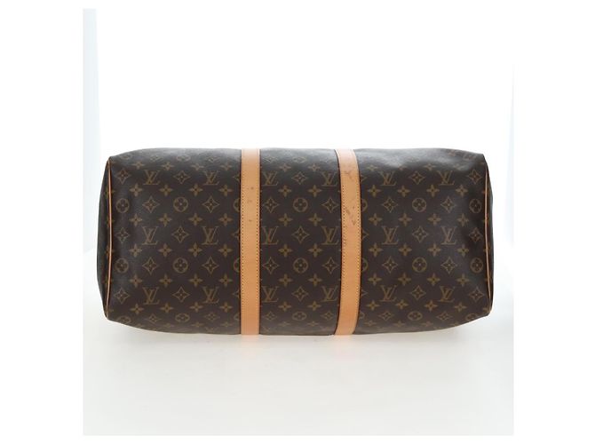 LOUIS VUITTON Monogram Keepall 50 Boston Bag M41426 LV Auth 205367V Monogramme - vue 5
