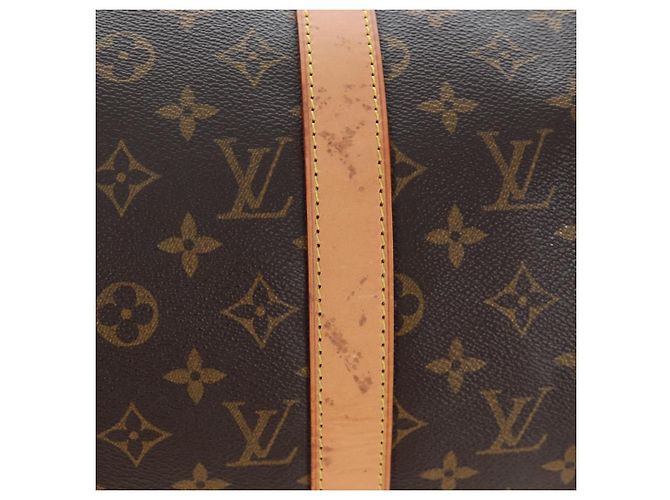 LOUIS VUITTON Monogram Keepall 50 Boston Bag M41426 LV Auth 205367V Monogramme - vue 6