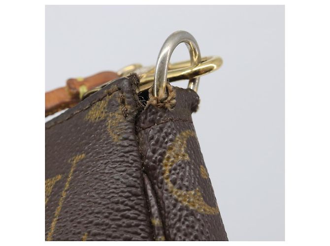 LOUIS VUITTON Monogram Pochette Accessoires Pouch M51980 LV Auth 205230 Monogramma - vista 10