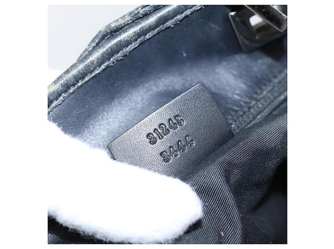 GUCCI GG Canvas Tote Bag Gray Silver 31243 Auth 206920 Braun Silber - Ansicht 12