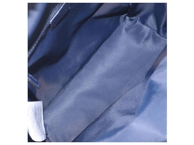 Zaino GUCCI Denim Blue Silver 782708 Auth mr2942V Argento - vista 10
