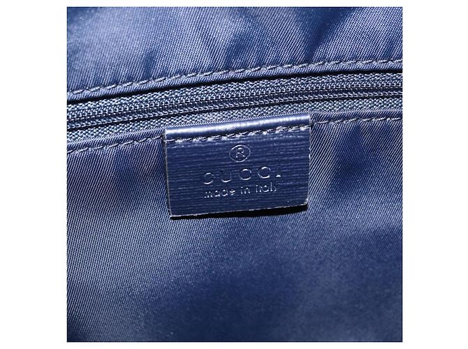 Zaino GUCCI Denim Blue Silver 782708 Auth mr2942V Argento - vista 23
