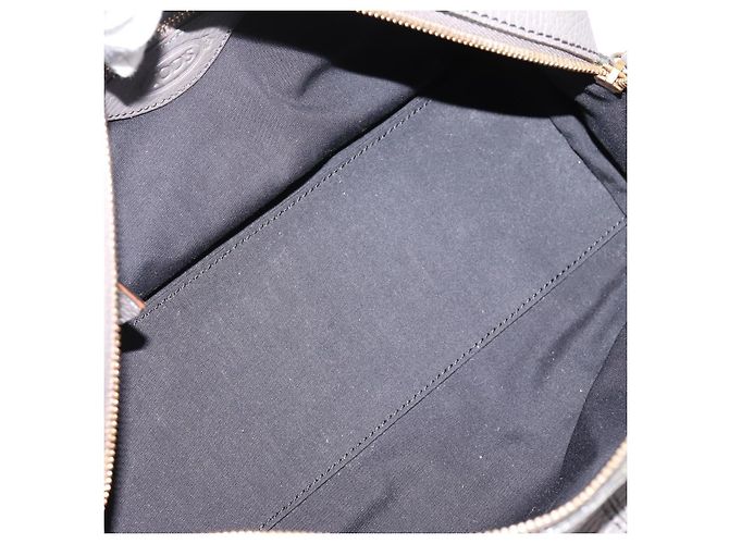 TOD'S Schultertasche aus Leder Grau Gold Authentisch 207410A Braun Golden - Ansicht 11