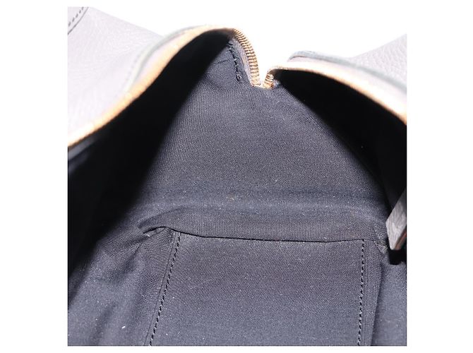 TOD'S Schultertasche aus Leder Grau Gold Authentisch 207410A Braun Golden - Ansicht 23