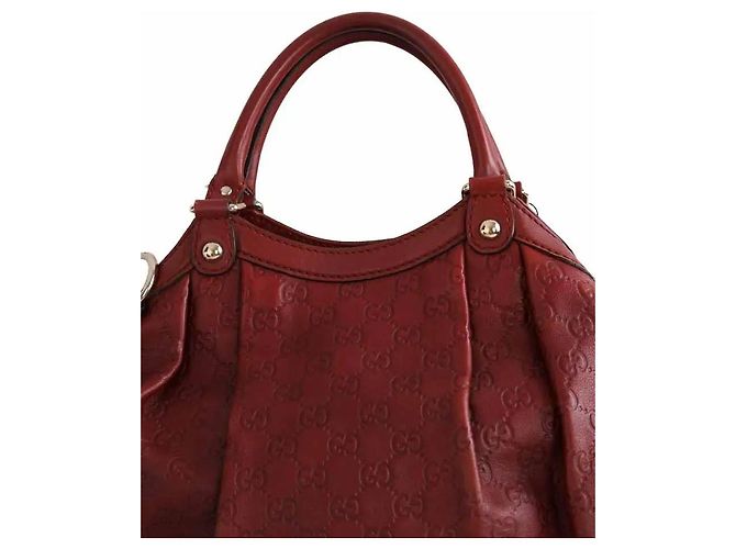 Gucci bolso Sukey bordeaux Burdeos - vista 2