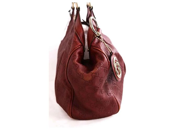 Gucci bolso Sukey bordeaux Burdeos - vista 4