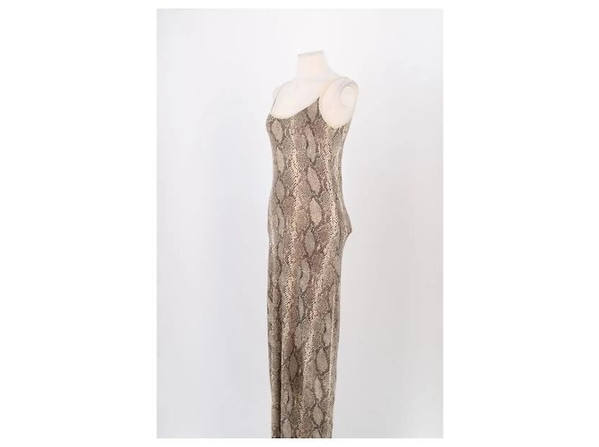 Robe Givenchy beige en viscose - vue 2