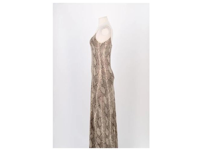 Robe Givenchy beige en viscose - vue 3