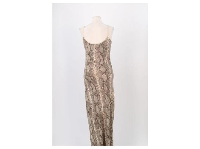 Robe Givenchy beige en viscose - vue 4