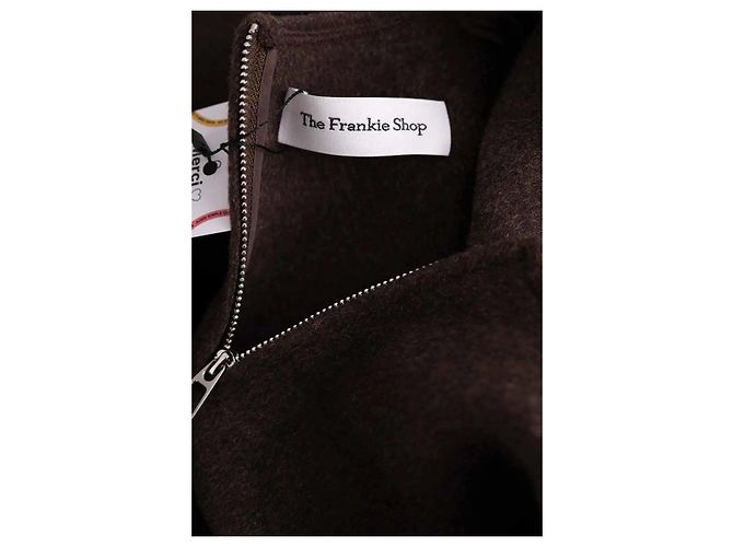 Autre Marque The Frankie Shop Wollpullover Braun S - Ansicht 5