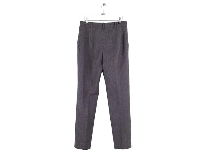 Pantalon en laine gris Givenchy - vue 3
