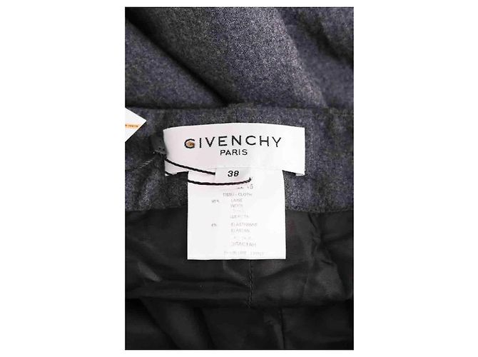 Pantalon en laine gris Givenchy - vue 5
