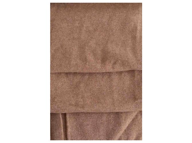 Bufanda Eric Bompard de cashmere camel Camello - vista 2