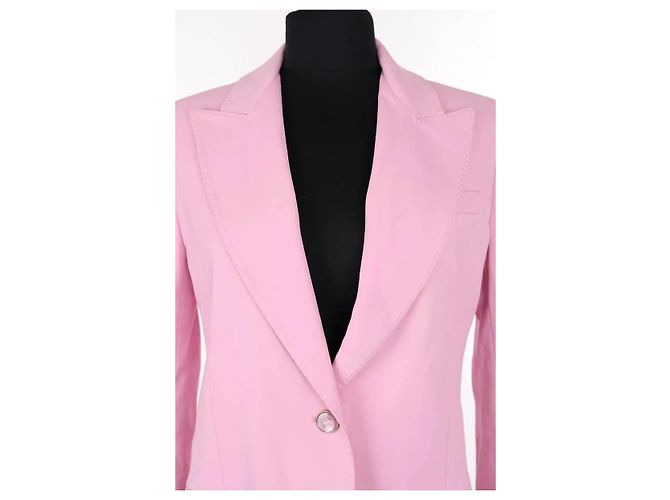 Temperley London Pink Wool Jacket - view 2