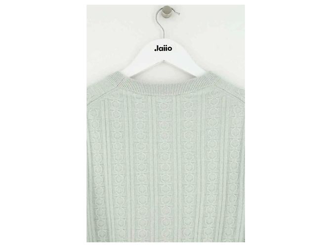 Salvatore Ferragamo Wollpullover Grün XL - Ansicht 4