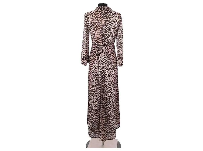 Ganni Kleid braun aus Viskose - Ansicht 4