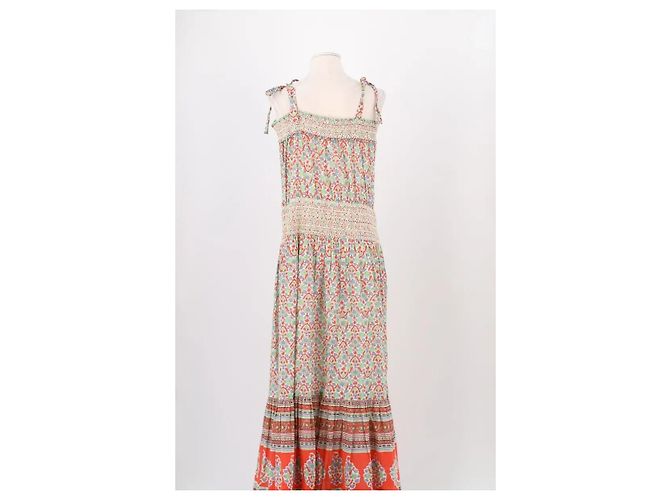 Tory Burch Mehrfarbiges Baumwollkleid Mehrfarben - Ansicht 4